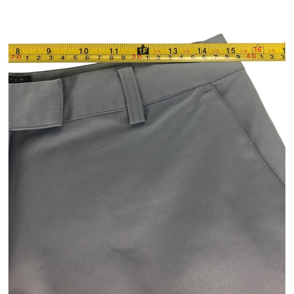 Adidas Women's Gray ClimaCool Stretch Golf Shorts Size 4‎ Polyester AE7002 - Picture 7 of 9